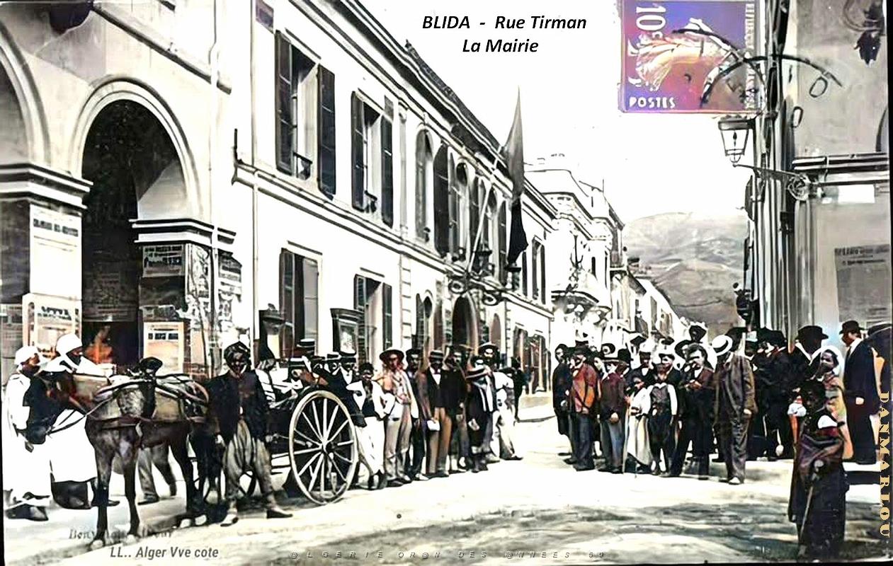 2661- Blida - Rue Tirman - Mairie 1.jpg